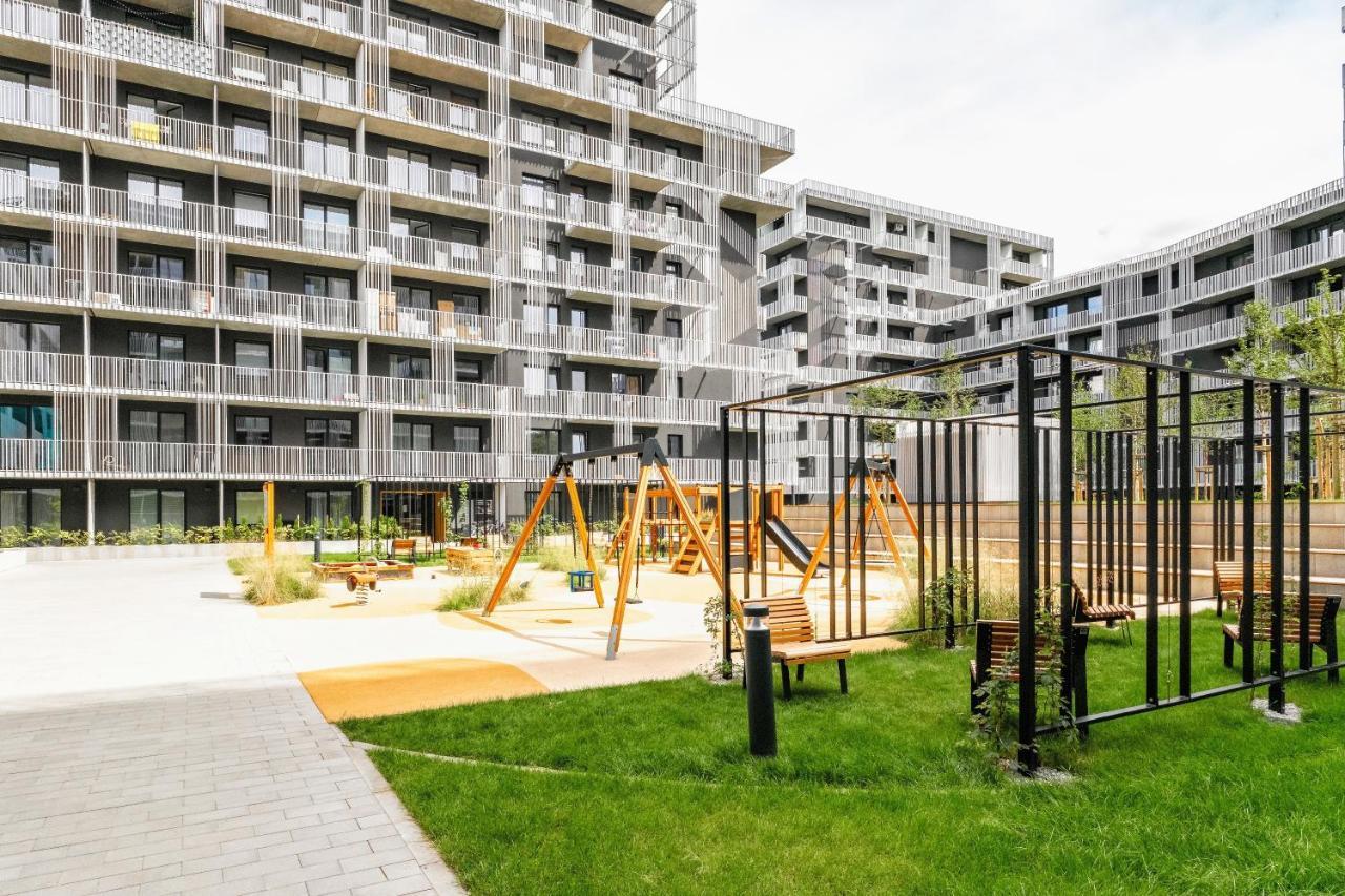 Mieszkanie z mini ogródkiem HAMAK BRAZYLIJSKI Varsóvia Exterior foto
